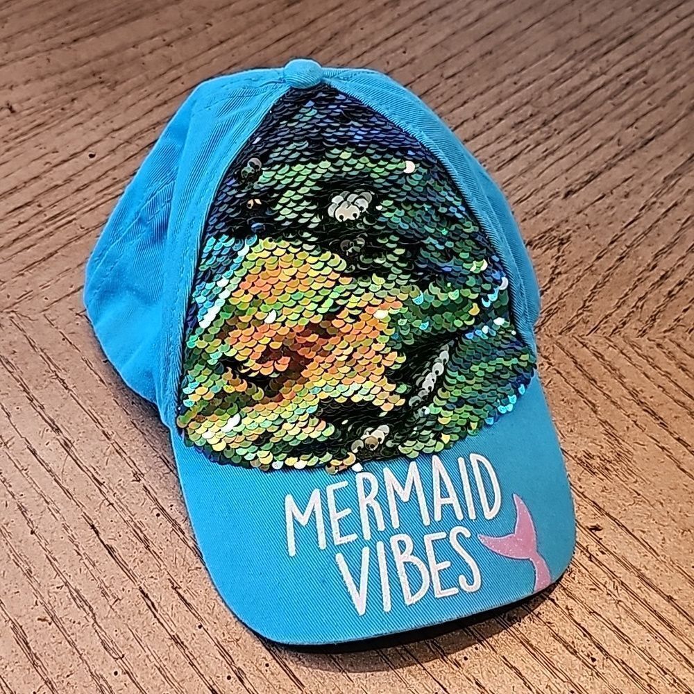 Girls Mermaid sequin hat Mermaid Vibes